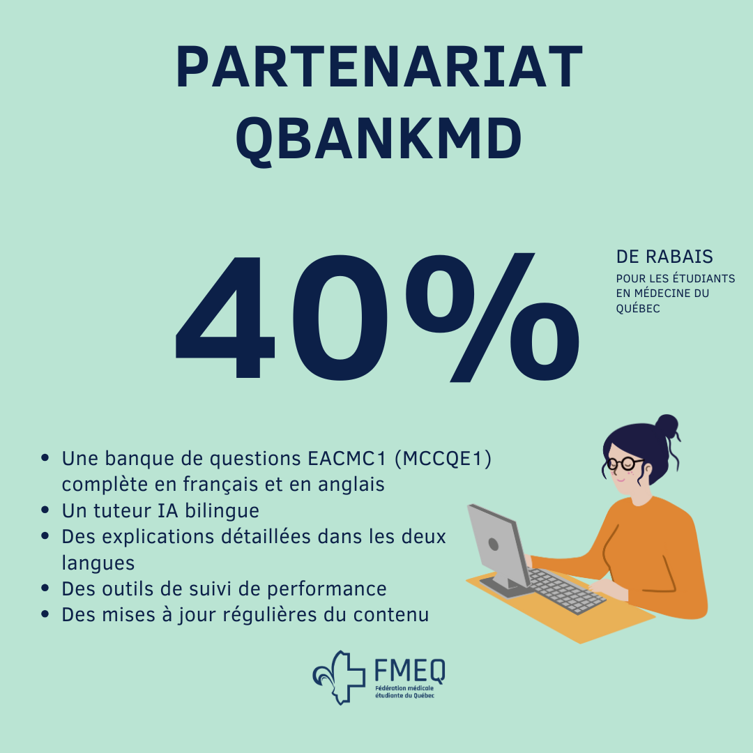 QbankMD 40% rabais FMEQ